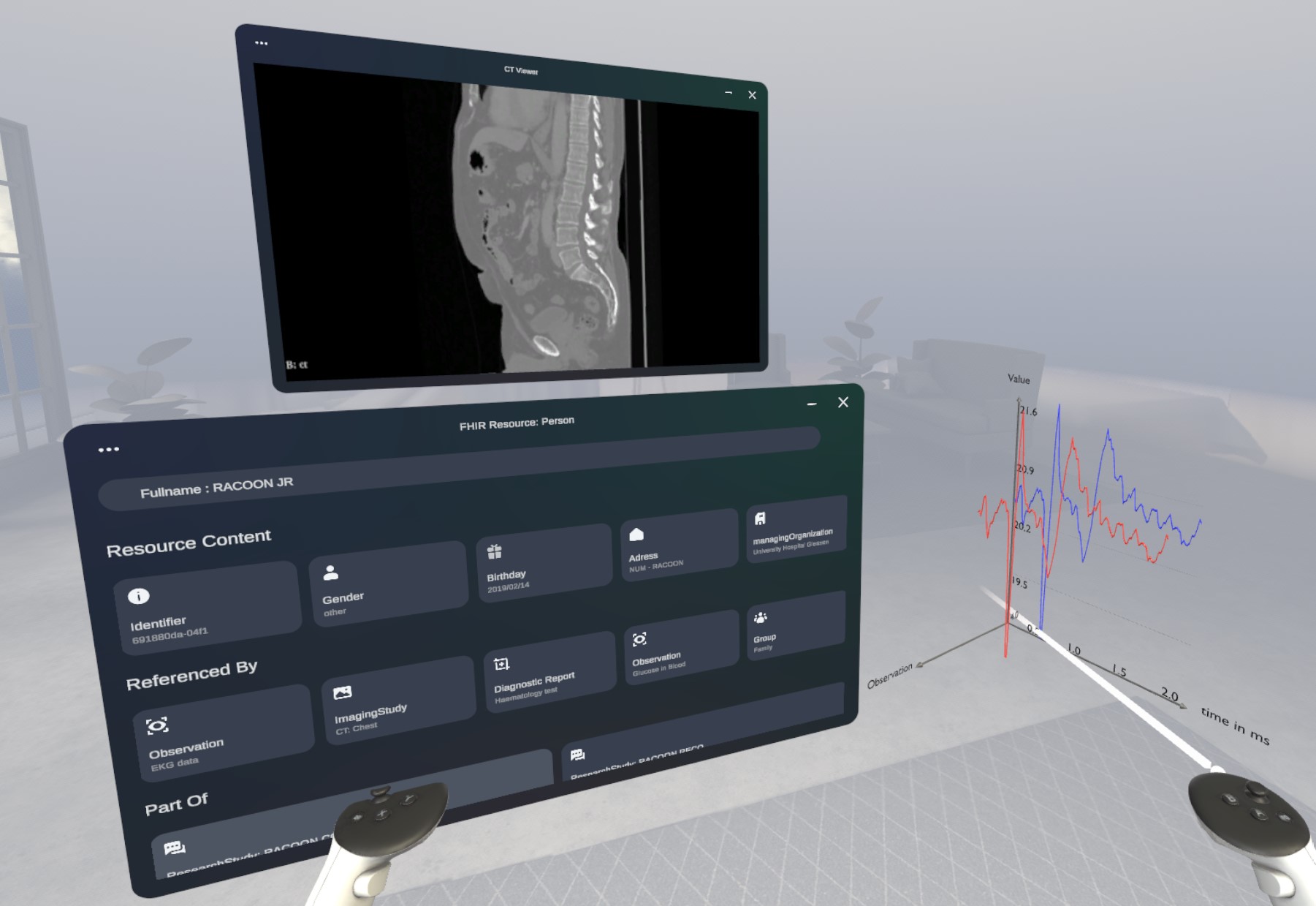 VR Dashboard